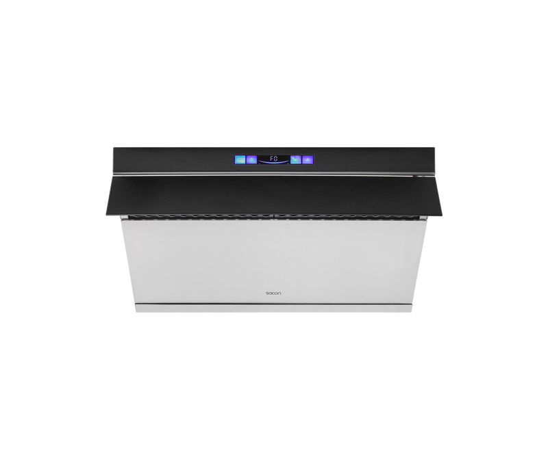 30" Range Hood Black