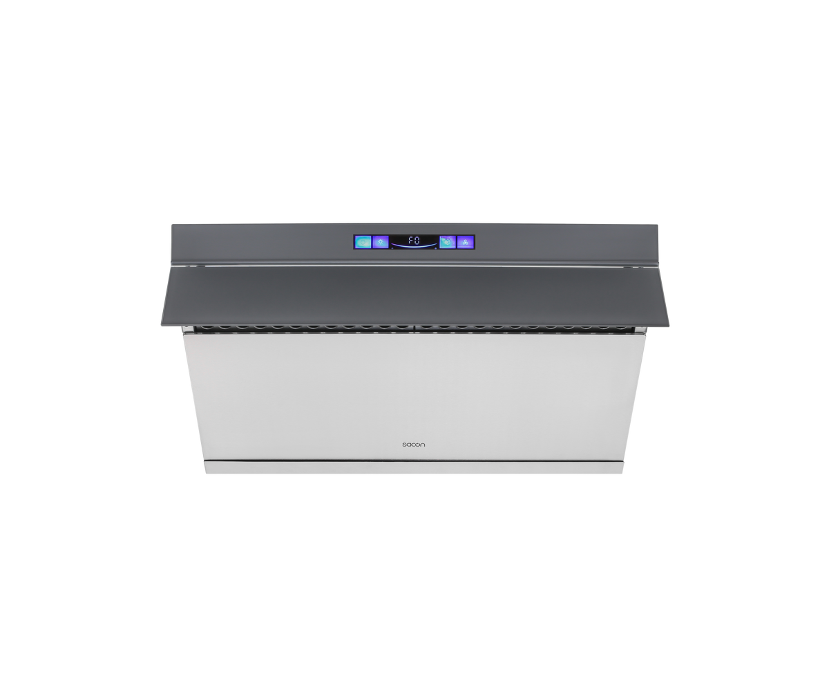30" Range Hood Grey