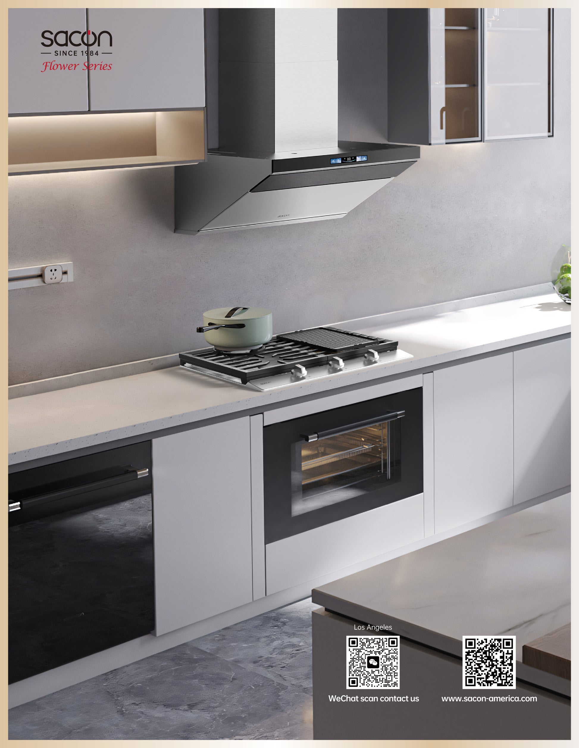 30" Range Hood - Black
