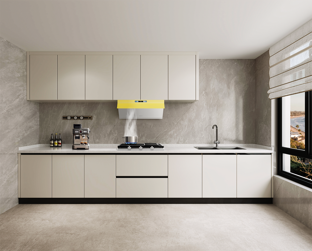 30" Range Hood - Yellow