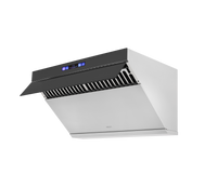 30" Range Hood Black