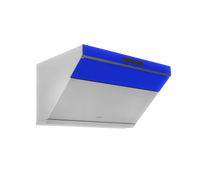30" Range Hood Blue
