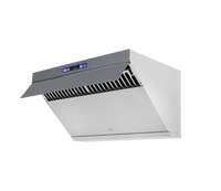 30" Range Hood Grey