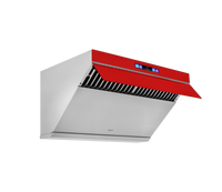 30" Range Hood Red