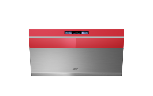 30" Range Hood - Red