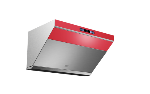 30" Range Hood - Red